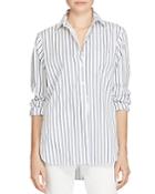 Lauren Ralph Lauren Stripe Cotton Shirt