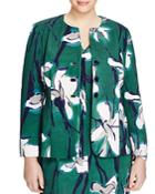 Marina Rinaldi Plus Cupido Floral Print Jacket