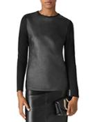 St. John Knits Nappa Stretch Top