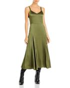 Vince Godet Detail Slip Dress