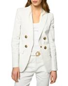 Pinko Striped Double Breasted Blazer