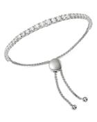 Bloomingdale's Graduated Diamond Bolo Bracelet In 14k White Gold, 2.0 Ct. T.w. - 100% Exclusive