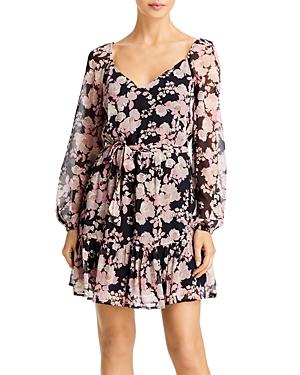 Paige Simi Silk Floral-print Dress