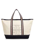 Tory Burch Large Bombe-t Canvas Tote