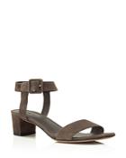 Vince Rena Ankle Strap Low Heel Sandals