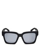 Le Specs Polarized Square Sunglasses, 55mm