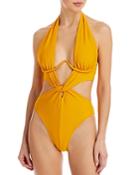 Andrea Iyamah Nayo Cutout Underwire One Piece Swimsuit