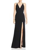 Avery G Embellished Cutout Gown