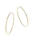 Moon & Meadow Slim Endless Hoop Earrings In 14k Yellow Gold - 100% Exclusive