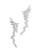 Bloomingdale's Diamond Feather Drop Earrings In 14k White Gold, 1.35 Ct. T.w. - 100% Exclusive