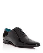 Ted Baker Men's Sharney Patent Leather Cap-toe Oxfords