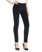 Paige Jacqueline Velvet Crop Straight Jeans - 100% Exclusive
