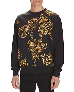 Versace Jeans Couture Garland Baroque Print Sweatshirt