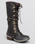 Sorel Lace Up Cold Weather Boots - Conquest Carly