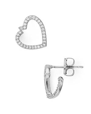 Nadri Valentine's Day Open Heart Earrings