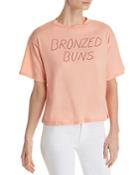 Michelle By Comune Bronzed Buns Graphic Tee