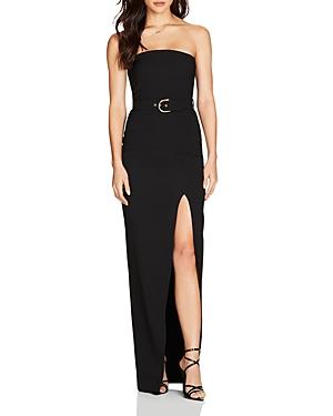 Nookie Impulse Belted Strapless Gown