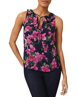 Hobbs London Darcey Floral Print Top