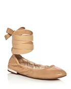 Sam Edelman Fallon Ankle Tie Ballet Flats