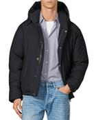 Sandro Hooded Down Puffer Jacket