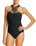 Magicsuit Giselle Crisscross Strappy Neck One-piece Swimsuit