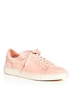 Frye Women's Ivy Nubuck Leather Lace Up Sneakers