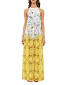Ted Baker Passion Flower Maxi Dress Swim Cover-up