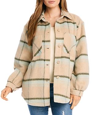Kane Kane Plaid Shirt Jacket