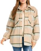 Kane Kane Plaid Shirt Jacket