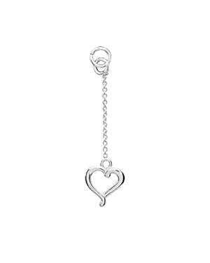 Aqua Dangling Heart Charm In 18k Gold-plated Sterling Silver Or Sterling Silver - 100% Exclusive