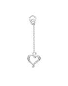 Aqua Dangling Heart Charm In 18k Gold-plated Sterling Silver Or Sterling Silver - 100% Exclusive
