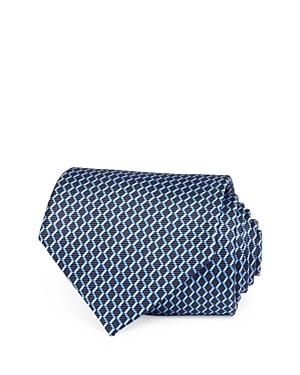 Ermenegildo Zegna Diamond Grid Silk Classic Tie
