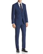 Boss Johnstons/lenon Melange Micro-checked Regular Fit Suit