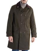 Barbour M Icons Haydon Waxed Double-breasted Coat