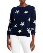 Chelsea & Theodore Cashmere Star Print Sweater (64% Off) - Comparable Value $248