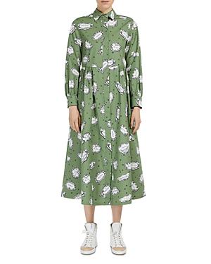 Max Mara Ande Printed Shirt Dress