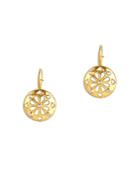 Amrapali Jewels Diamond Shevanti Disc Earrings In 18k Yellow Gold, 0.50 Ct. T.w.