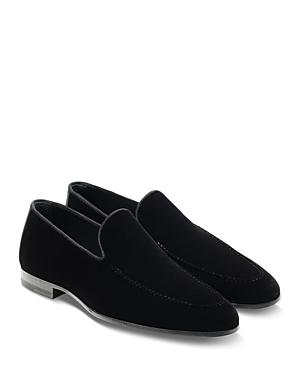 Magnanni Men's Alexis Velvet Slip On Loafers