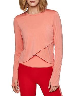 Fourlaps Long Sleeve Cropped Recharge Tee