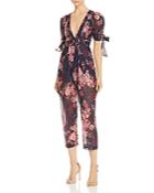 Alice Mccall Everything Plunging Floral Jumpsuit