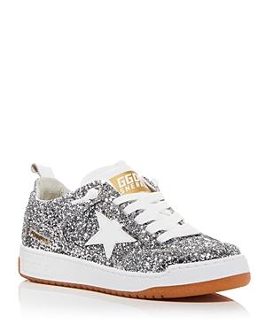 Golden Goose Women's Yeah Glitter Low Top Sneakers