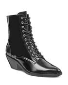 Marc Fisher Ltd. Women's Bowie Leather Lace Up Booties