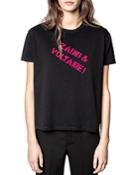 Zadig & Voltaire Dyma Zv Backstage Graphic Tee