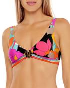 Trina Turk Gemini Embellished Bikini Top