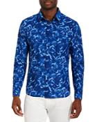 Robert Graham Atlanta Way Abstract Print Classic Fit Button Down Shirt