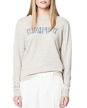 Zadig & Voltaire Happy Embellished Cashmere Sweater