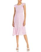 Lost And Wander Let's Go To Paris Midi Dress