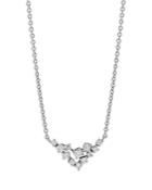 Bloomingdale's Diamond Scatter Pendant Necklace In 14k White Gold, 17, 0.20 Ct. T.w. - 100% Exclusive