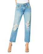 Ramy Brook Embellished Elle Boyfriend Jeans In Vintage Wash