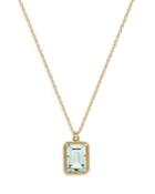 Bloomingdale's Prasiolite & Diamond Accent Pendant Necklace In 14k Yellow Gold, 18 - 100% Exclusive